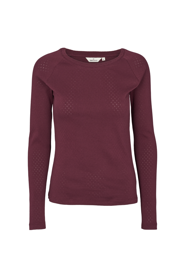 Basic Apparel Arense LS Tee T-shirts 475 Port Royale